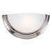  Wall Sconce in Brushed Nickel