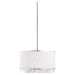 Nuit Noir 4 Light Drum Pendant