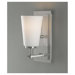 Sunset Drive  Wall Sconce in Brushed Steel