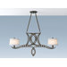 Hollywood Palm 2 Light Chandelier