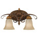 Sonoma Valley Two Light Bath Vanity in Aged Tortoise Shell