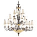 Tres Chic Belle Fleur 21 Light Chandelier