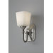 Concord One Light Wall Sconce in Brushed Steel