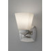 Delaney One Light Wall Sconce in Brushed Steel