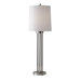 Maxson One Light Table Lamp in Polished Nickel