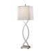 Carlin One Light Table Lamp in Polished Nickel