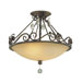 Chateau Semi Flush Mount