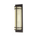 Fusion  Flush Wall Sconce in Grecian Bronze