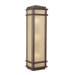 Mission Lodge Outdoor  Wall Mount Lantern in Corinthian Bronze
