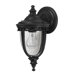 English Bridle 13" Outdoor Wall Lantern in Black