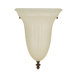Drawing Room One Light Wall Sconce in Walnut