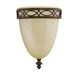 Edwardian One Light Wall Sconce in Walnut
