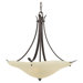 Morningside 3 Light Inverted Pendant