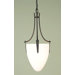 Boulevard 1 Light Inverted Pendant