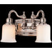 Canterbury  Vanity Light in Polished Nickel