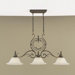 Seville 3 Light Kitchen Island Pendant or Billiard Light