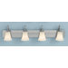 Barrington Vanity Light in Brushed Steel