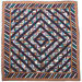 Dusty Diamond Log Cabin Quilt