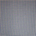 Blue and Ecru Gingham Checks Window Curtain