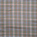 Blue Grey Plaid Curtain Valance
