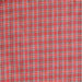 Red Plaid and Green Black Lines Bed Curtain