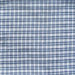 Blue and White Plaid Full Bed Skirt / Dust Ruffle