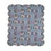 Denim Double Wedding Ring Quilt