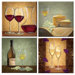 Tuftop The Wine Cellar Coasters (Set of 4)