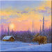 Tuftop Van Zyle Moose and Cabin Trivet