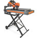 Super Tilematic TS 250 XL3 Electric Tile Saw with Stainless Steel Pan and Dual Voltage Motor