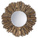 Hemani Mirror by Antiqued Gold Leaf