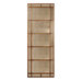 Avidan Rectangular Mirror in Antiqued Gold Leaf