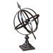 Diez Metal Globe in Antique Brown