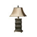 Salvatore Table Lamp in Distress Black