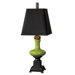 Zeleny One Light Buffet Lamp in Glossy Green