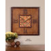 Scordia Clock in Light Chestnut Wash