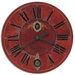 Villa Tesio 30" Laminated Clock