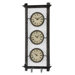 Brunswick Clock in Rustic Bronze