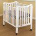 Tian 2 in 1 Portable Crib in White