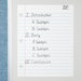 Magnetic Notebook Paper