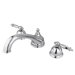 Double Handle Tub Deck Mount Roman Tub Faucet Trim Templeton Handle