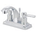 Tampa Centerset Bathroom Faucet with Double Lever Handles