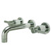 Tampa Wall Mounted Sink Faucet with Double Lever Handles
