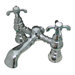 Hot Springs Double Handle Deck Mount Clawfoot Tub Faucet Trim Versailles Cross Handle