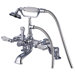 Hot Springs Deck Mount Clawfoot Tub Faucet with Handshower
