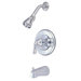 Single Lever Handle Volume Control Tub Shower Faucet