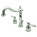 Baltimore Widespread Bathroom Faucet with Double Porcelain Lever Handles