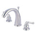 St. Charles Widespread Bathroom Sink Faucet with Double Lever Handles