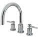 Double Handle Deck Mount Roman Tub Faucet Trim Concord Cross Handle