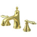 Heritage Widespread Bathroom Faucet with Double Lever Handles